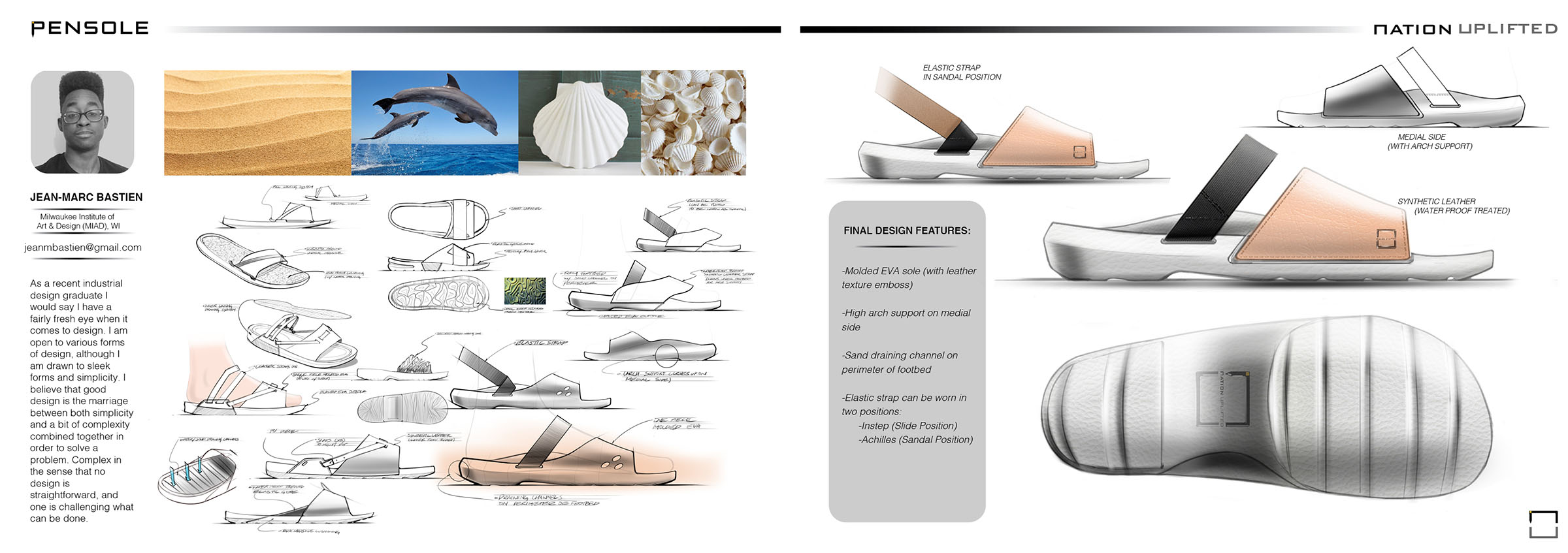 Alumni Profile Jean Marc Bastien 16 Milwaukee Institute Of Art Women S Beach Slide Concept For Pensole X Nation Uplifted 2018 The Was Featured In Spring Summer Inspiration Book At Fn